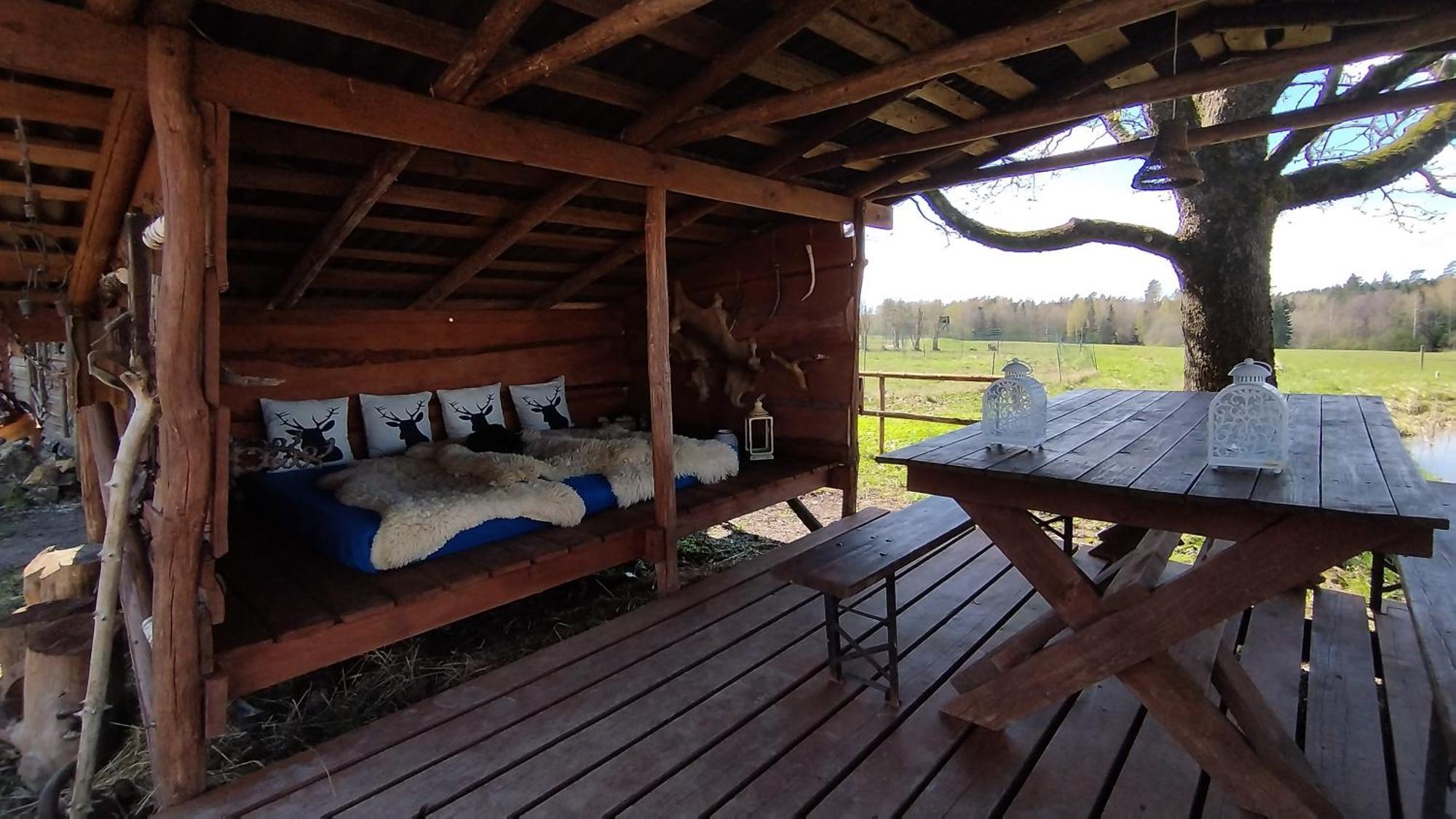 Guesthouse, Sauna & Jacuzzi In Gauja Valley - Kakukalns Straupe Exteriér fotografie