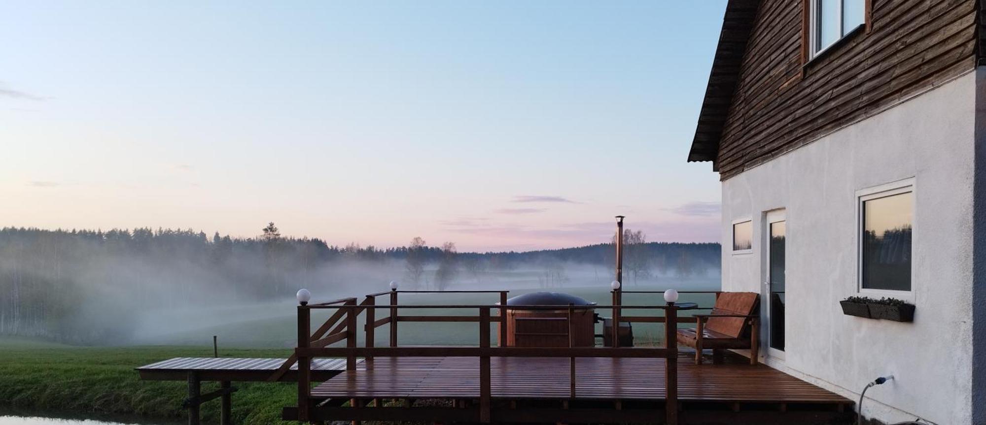 Guesthouse, Sauna & Jacuzzi In Gauja Valley - Kakukalns Straupe Exteriér fotografie