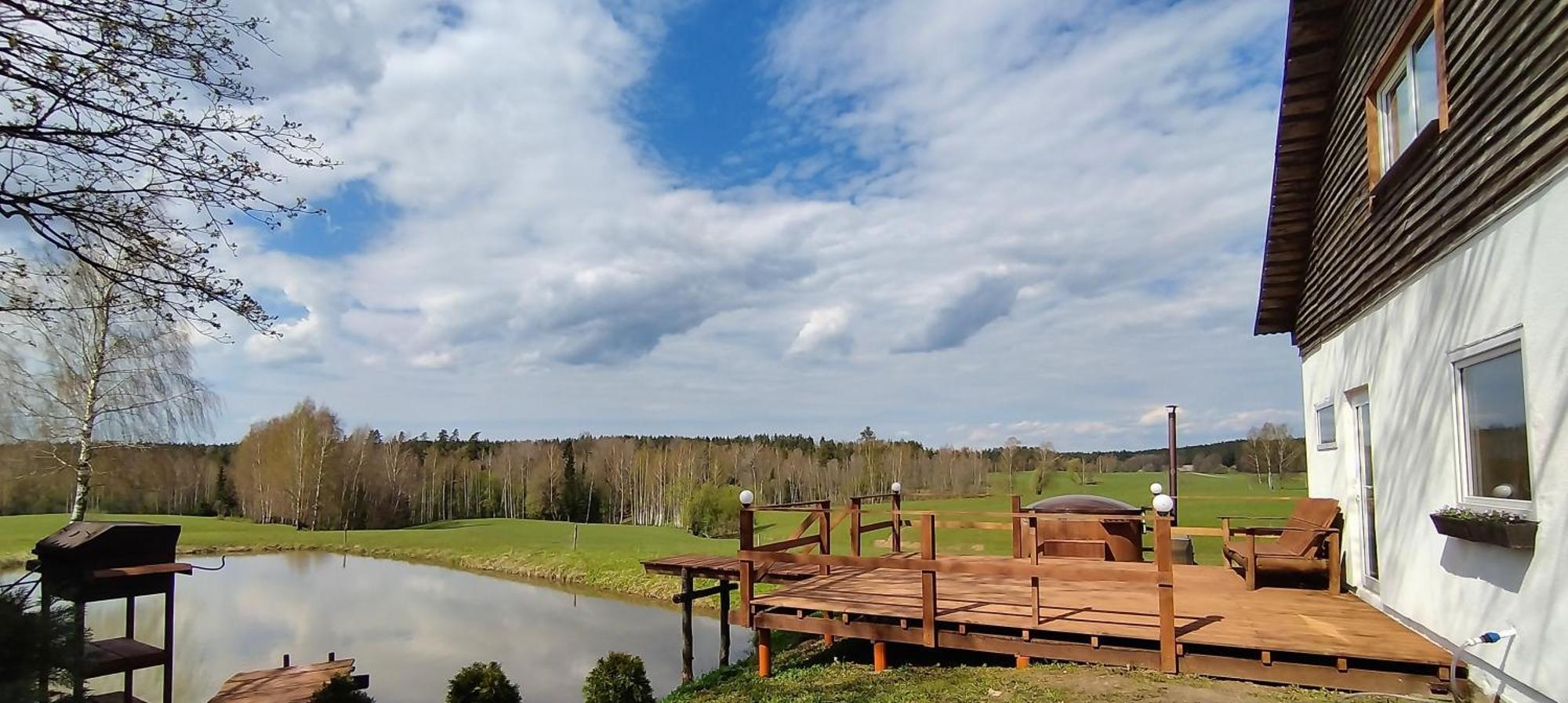 Guesthouse, Sauna & Jacuzzi In Gauja Valley - Kakukalns Straupe Exteriér fotografie